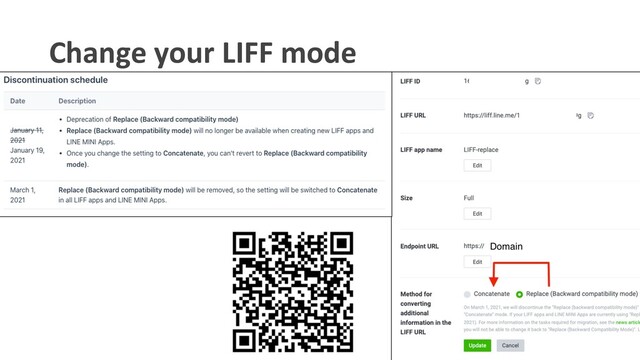 Change your LIFF mode
