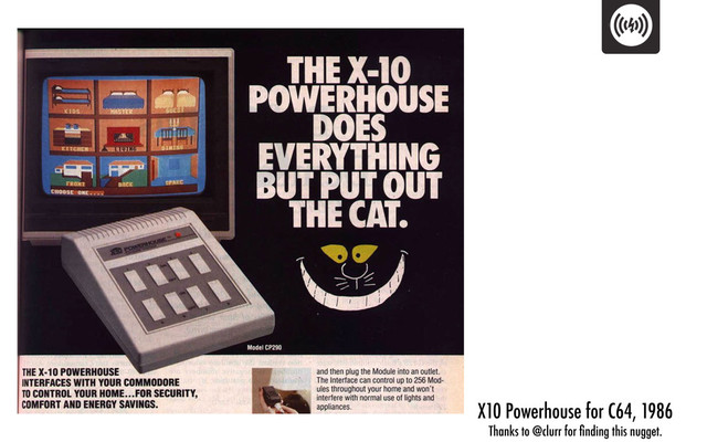 X10 Powerhouse for C64, 1986
Thanks to @clurr for ﬁnding this nugget.
