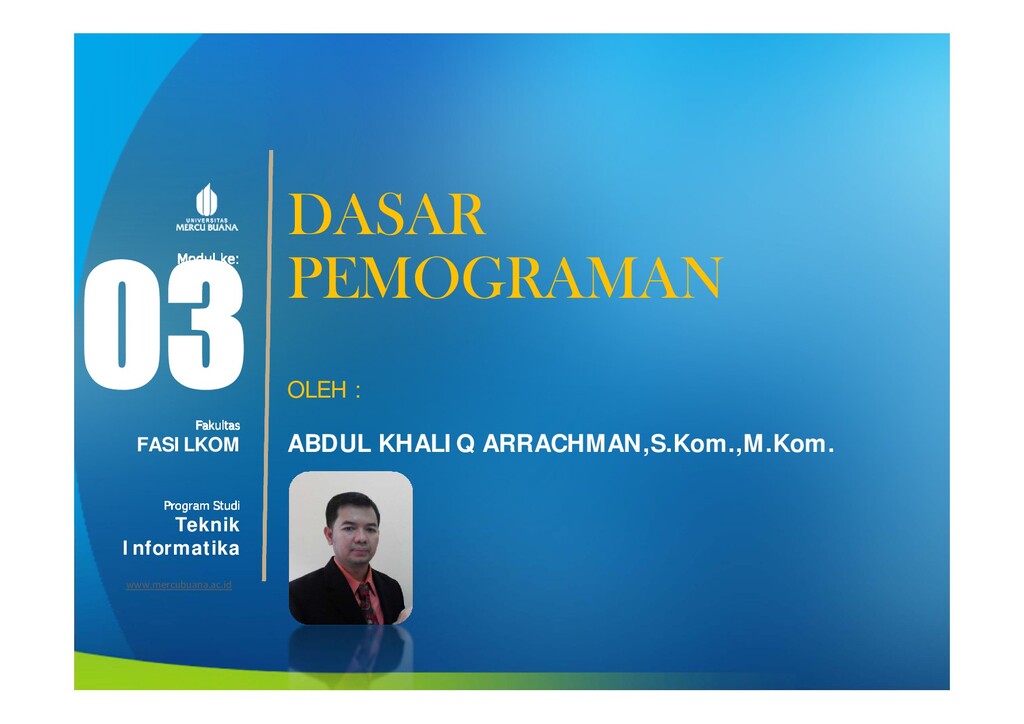 Basic Learn Programming - Speaker Deck
