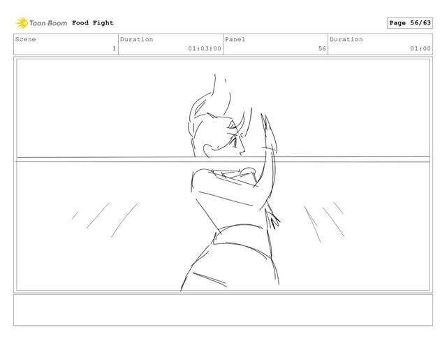 Scene
1
Duration
01:03:00
Panel
56
Duration
01:00
Food Fight Page 56/63
