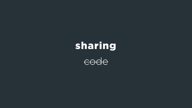 code
sharing
