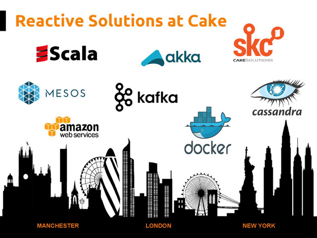 MANCHESTER LONDON NEW YORK
Reactive Solutions at Cake

