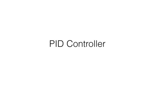 PID Controller
