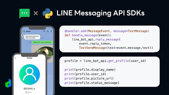 LINE Messaging API SDKs
