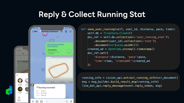 Reply & Collect Running Stat
