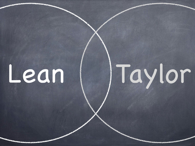 Lean Taylor
