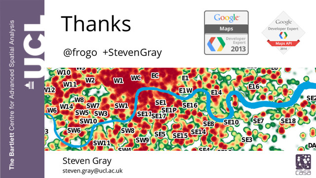 


 






 




 

 















 





















































 




Thanks
Steven Gray
steven.gray@ucl.ac.uk
@frogo +StevenGray
