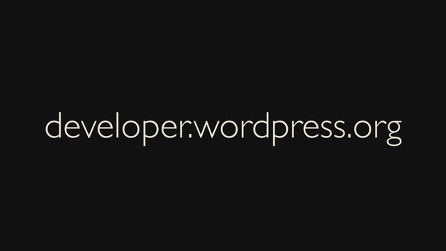 developer.wordpress.org
