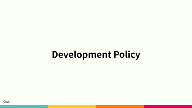 Development Policy
