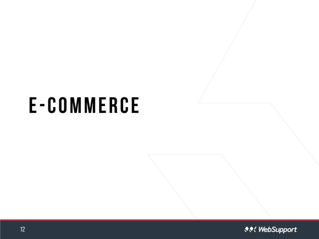 E-commerce
12
