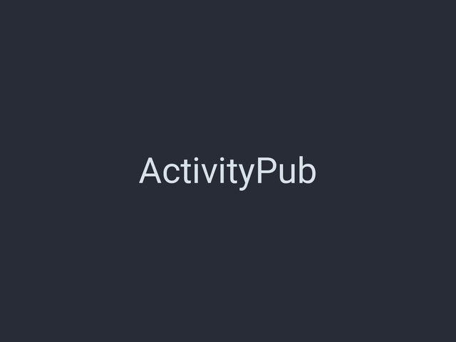 ActivityPub
