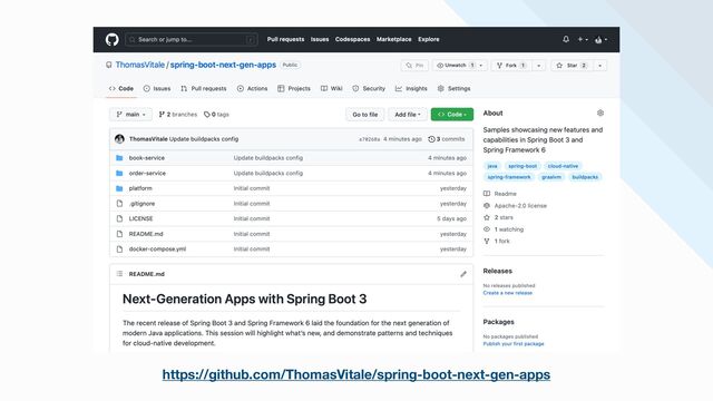 https://github.com/ThomasVitale/spring-boot-next-gen-apps
