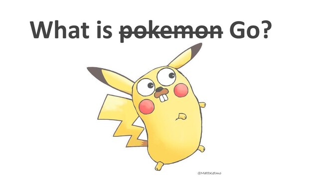 What is pokemon Go?

