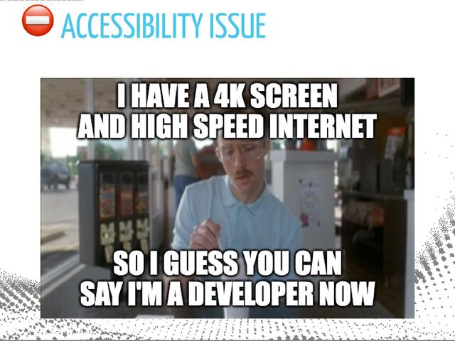 ⛔️ ACCESSIBILITY ISSUE
