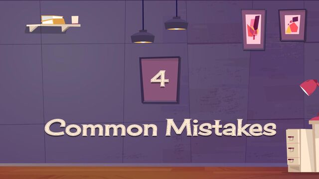 Common Mistakes
4
