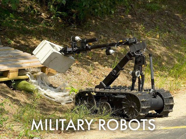 MILITARY ROBOTS
