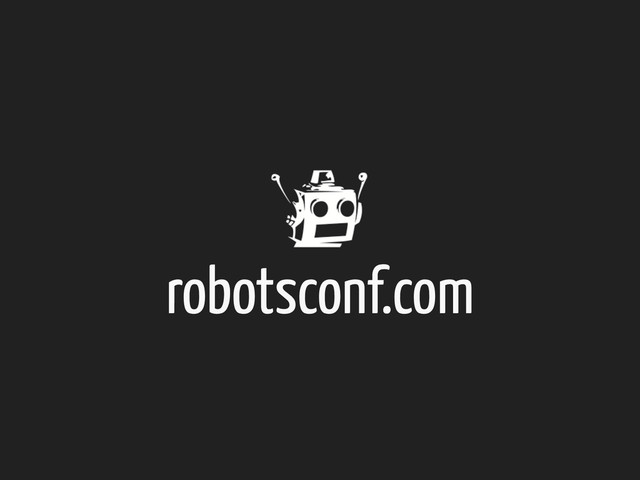 robotsconf.com
