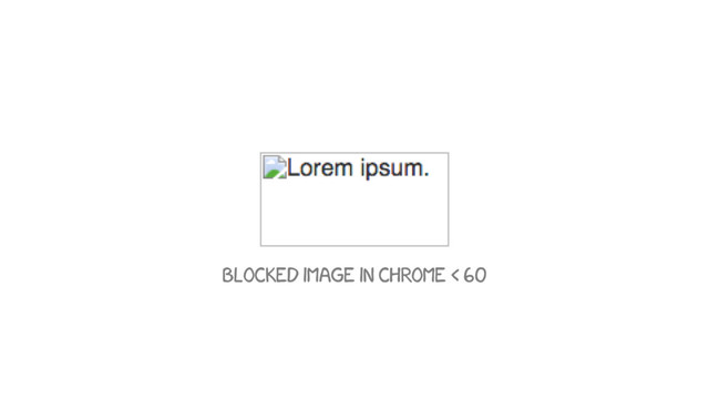 blocked image in Chrome < 60
