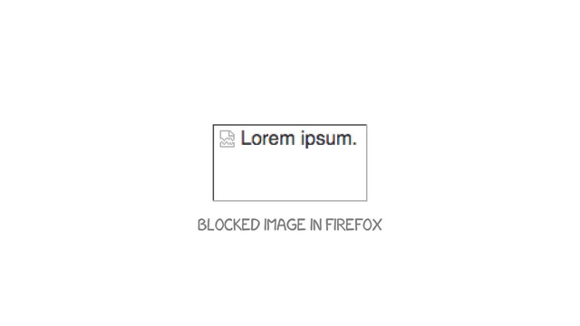 blocked image in Firefox
