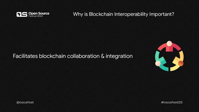 Facilitates blockchain collaboration & integration
Why is Blockchain Interoperability Important?
