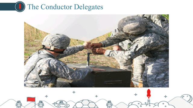 cc: Virginia Guard Public Affairs - https://www.flickr.com/photos/35101671@N06
The Conductor Delegates
