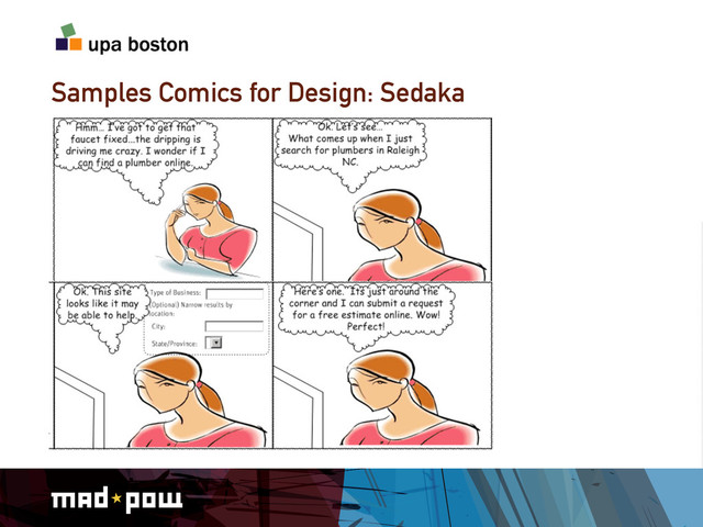 Samples Comics for Design: Sedaka

