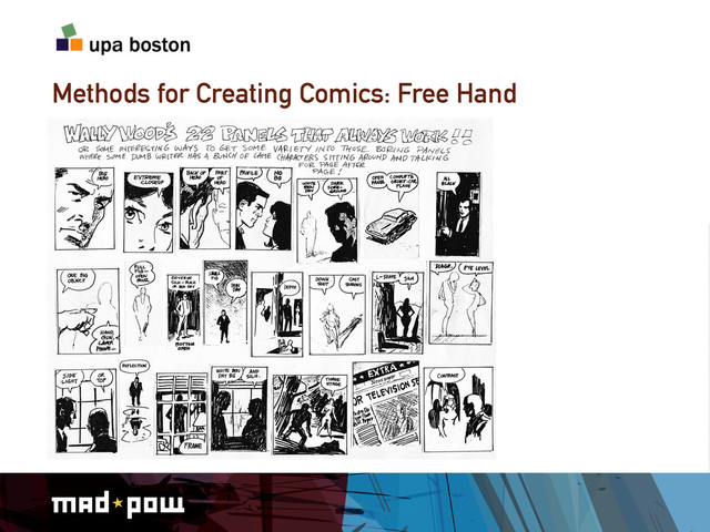 Methods for Creating Comics: Free Hand
