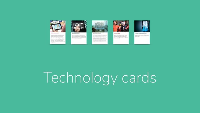 Technology cards

