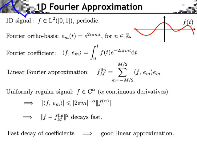 1D Fourier Approximation
