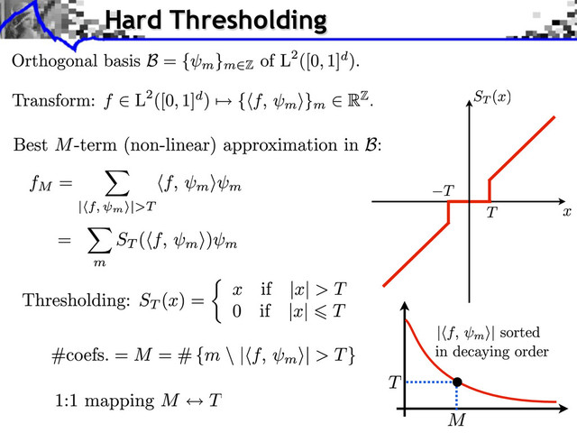 Hard Thresholding
