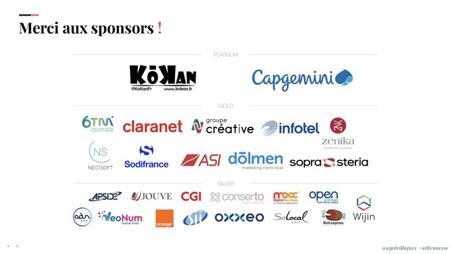 IPPON 2019
Merci aux sponsors !
@agabrillagues #atRennes19
