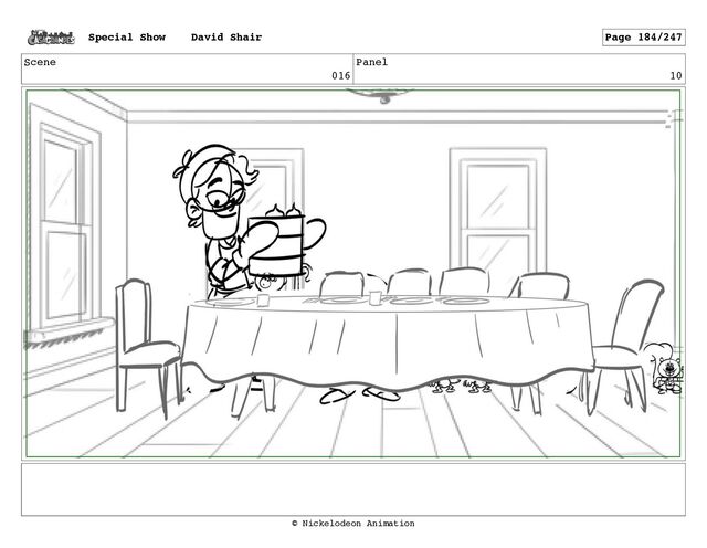 Scene
016
Panel
10
Special Show David Shair Page 184/247
© Nickelodeon Animation
