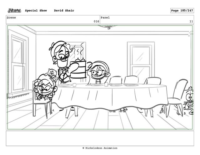 Scene
016
Panel
11
Special Show David Shair Page 185/247
© Nickelodeon Animation
