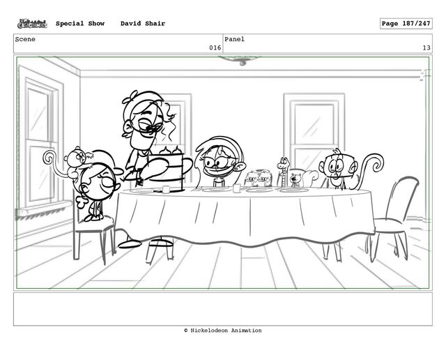 Scene
016
Panel
13
Special Show David Shair Page 187/247
© Nickelodeon Animation

