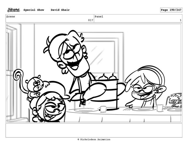 Scene
017
Panel
1
Special Show David Shair Page 190/247
© Nickelodeon Animation
