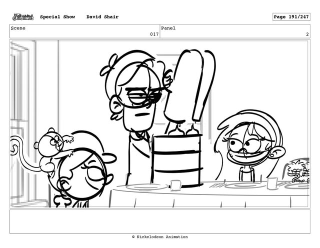 Scene
017
Panel
2
Special Show David Shair Page 191/247
© Nickelodeon Animation
