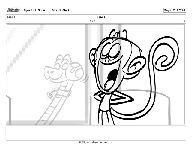 Scene
020
Panel
5
Special Show David Shair Page 234/247
© Nickelodeon Animation
