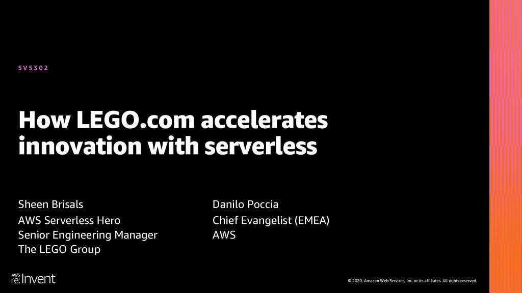 How LEGO.com accelerates innovation with serverless