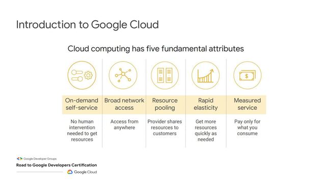 Introduction to Google Cloud
