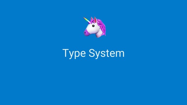 Type System

