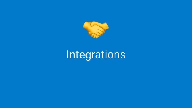 Integrations

