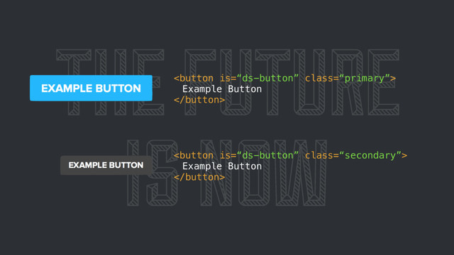 THE FUTURE
IS NOW

Example Button


Example Button

