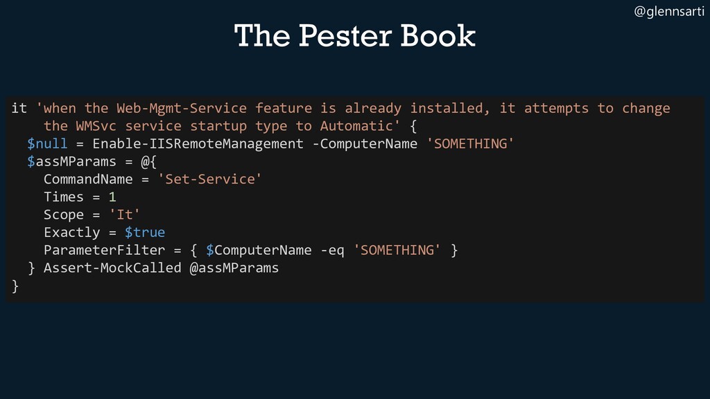 powershell pester examples