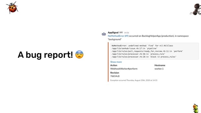 @tombruijn
A bug report! 



