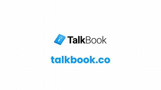 talkbook.co
