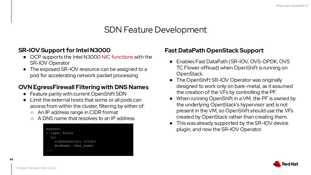 What S New In Openshift Container Platform 4 7 Speaker Deck