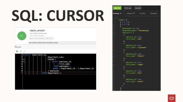 SQL: CURSOR
