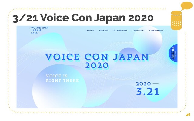 46
3/21 Voice Con Japan 2020
