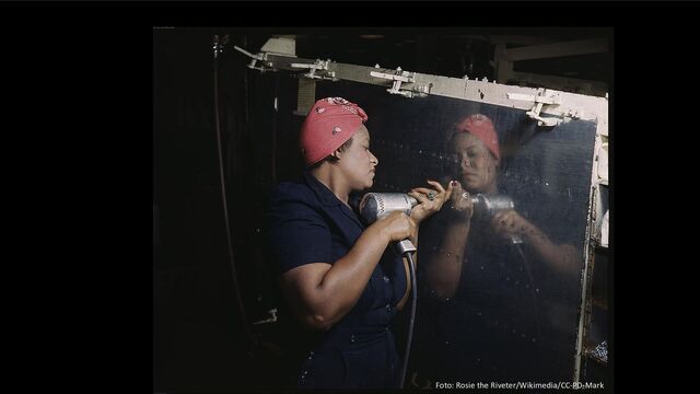 Foto: Rosie the Riveter/Wikimedia/CC-PD-Mark
