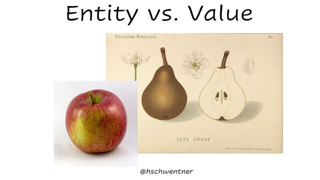 @hschwentner
Entity vs. Value
